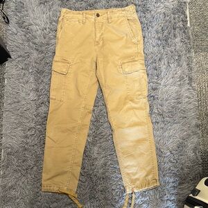 Men's Tan Cargo Pants